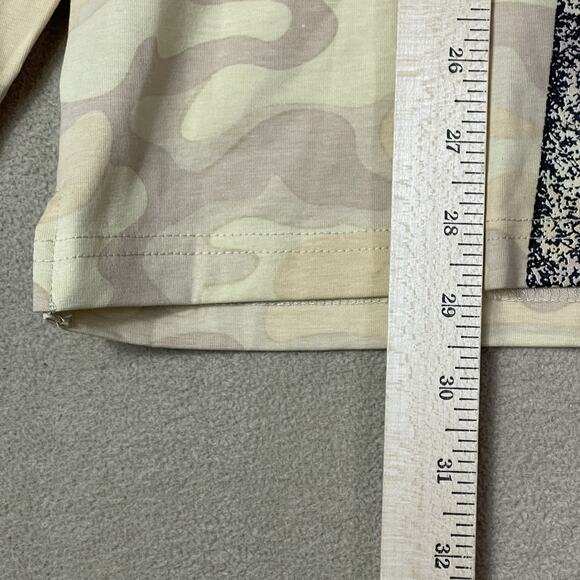 Beautiful Bastard T-Shirt Mens L Multicolor Camo Fragile Graphic Long Sleeve Tee - Picture 6 of 10